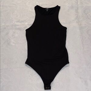 Express Black Sleeveless Bodysuit
